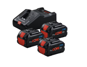 Bosch 18V 3x8 Ah ProCore akut + kiirlaadija GAL 18V-160 C GCY