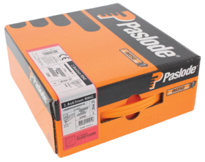 Paslode naelad IM350 NGP, kuum ZN kamm - 63 x 2,8 mm (3300 naela ja 3 gaasi)