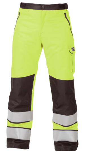 Björnkläder talvepüksid, helkuritega, kollane/must