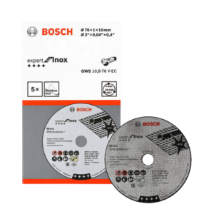 Bosch GWS 12V-76, 76x10x1 mm plastiku ja puiduketas 1 tk
