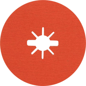 Fiiberketas Bosch X-LOCK PrismaCeramic R782 Inox 125 mm,G 80 ,25 tk.