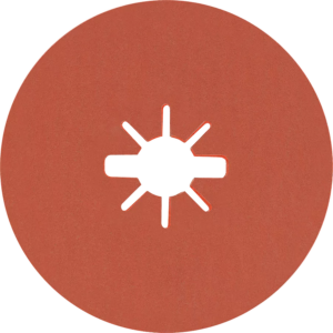 Fiiberketas Bosch X-LOCK PrismaCeramic R782 Inox 125 mm,G 120 ,25 tk