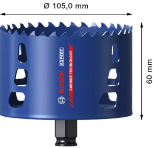 Bosch Expert Tough Material LongLife augusaag 105x60 mm