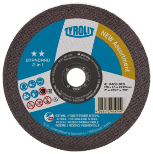 Tyrolit metallilõikeketas * 230x2,0x22,2 A30 BF INOX+STEEL Basic*