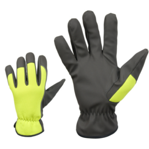 Vetthülgavast sünteetilisest nahast töökindad suuruses 7-11