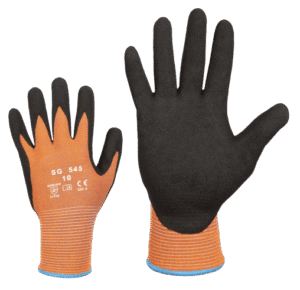 Elastsed õhukese fliisvoodriga kindad üldehitustöödeks