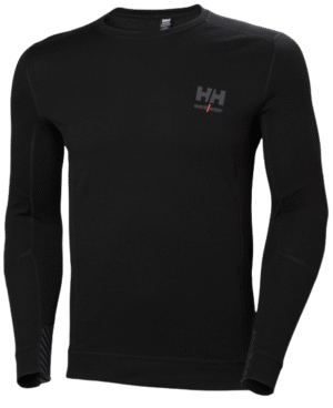 Helly Hansen Lifa Merino Crewneck termosärk, must