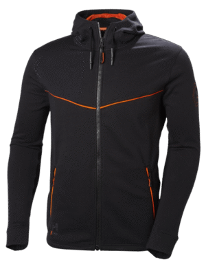 Helly Hansen Chelsea Evolution pika luku ja kapuutsiga pusa, must