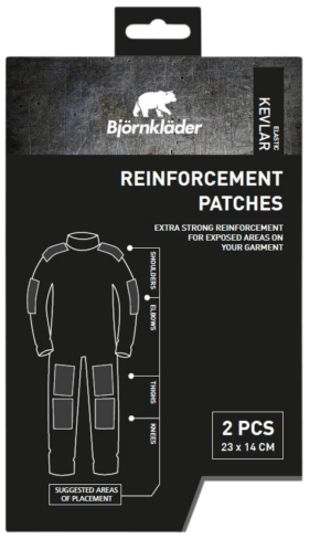 Björnkläder põlvekaitsmed, kuumpressitavad