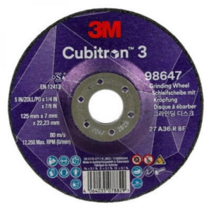 3M Cubitron™ 3 T27 keraamiline lihvketas 125x7x22,23mm