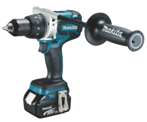 Komplekt Akutrell Makita DDF481RTJ + 2x 18V 5.0Ah akud ja akulaadija DC18RC