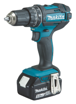 Komplekt Akulööktrell Makita DHP482RTJ + 2x 18V 5.0Ah akud ja akulaadija DC18RC