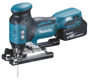 Akutikksaag Makita DJV181RTJ + 2x 18V 5.0Ah akud ja akulaadija