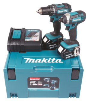 Combokit Makita18V 2X4,0Ah Li-ion (DDF482+DTD152)