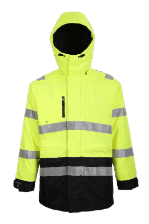 Talvejope Pesso Montreal kõrgnähtav CL2, kollane/tumesinine