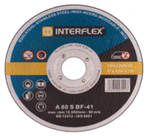 Interflex Inox 41 metallilõikeketas A40S-B41 / 230x1,9x22,23mm