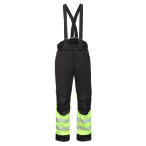 ATLANTA HIVIZ traksidega talvepüksid kollane/must klass 1