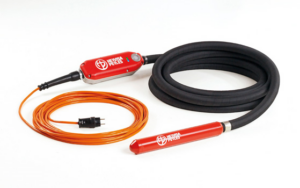 Kõrgsagedus betoonivibraator Hervisa Perles T-Runner plus 42 mm 7 m Led Indicator