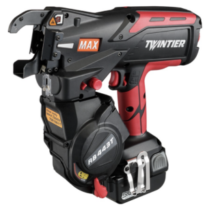 Armatuurisiduja MAX TwinTier RB443T 20-44 mm (2 akut, 1 laadija)